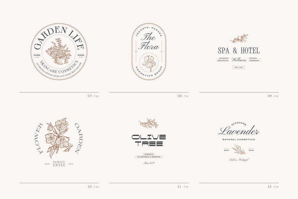 Botanical Logo Kit