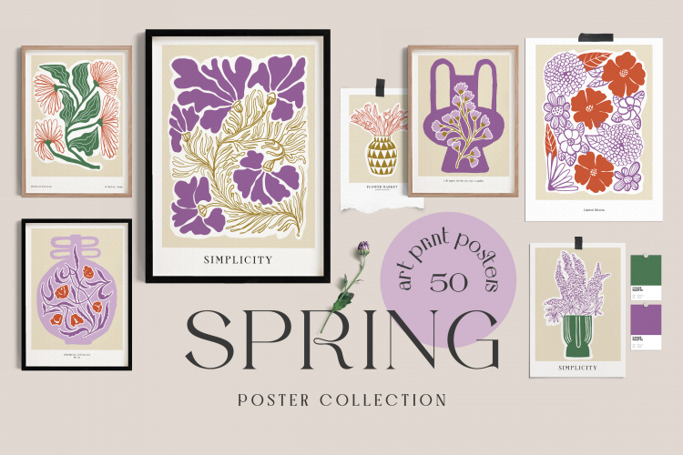 Spring Prints Posters