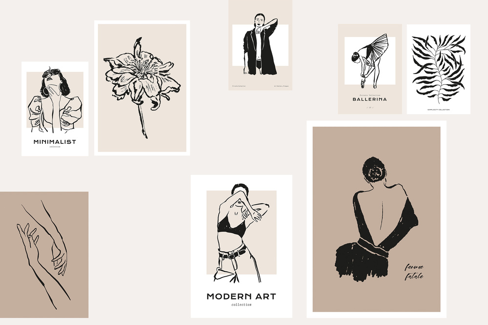 Modern Dance Prints Posters