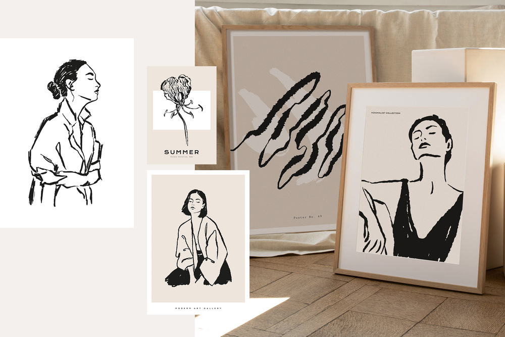 Modern Dance Prints Posters