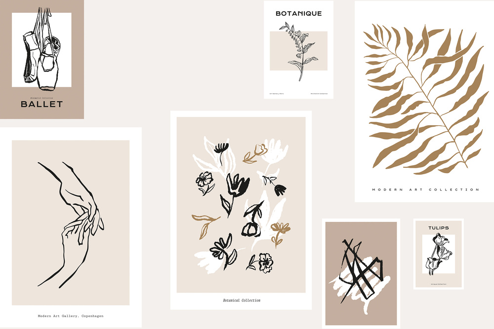 Modern Dance Prints Posters