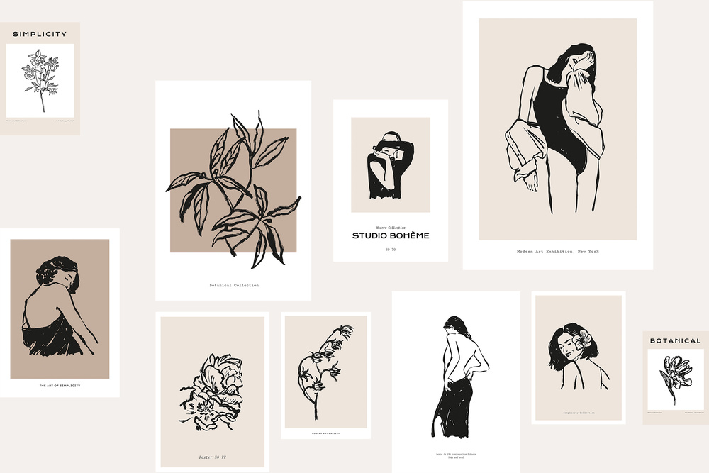 Modern Dance Prints Posters