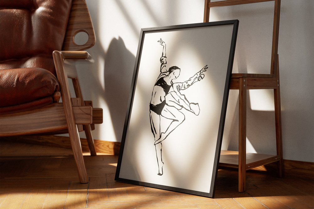 Modern Dance Prints Posters