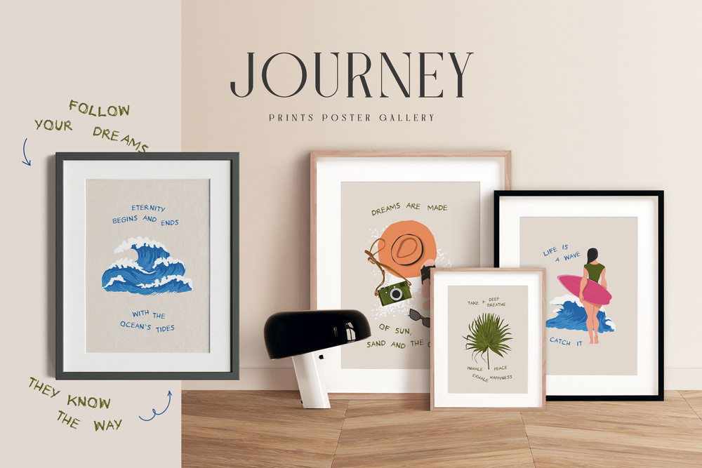 Journey Prints Posters