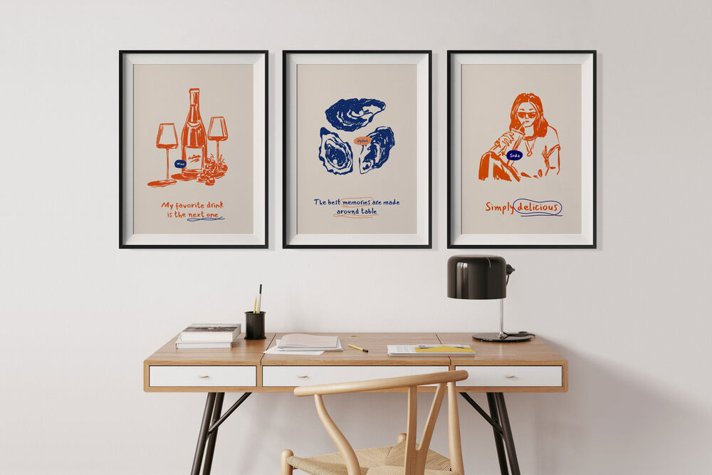 Food Prints Posters