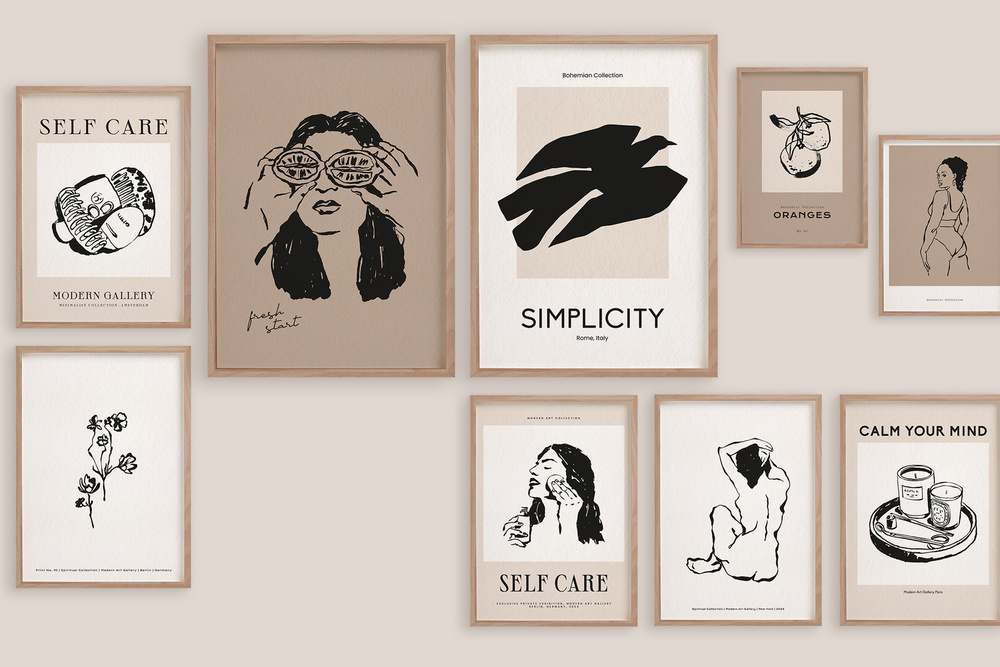 Minimalist Prints Posters