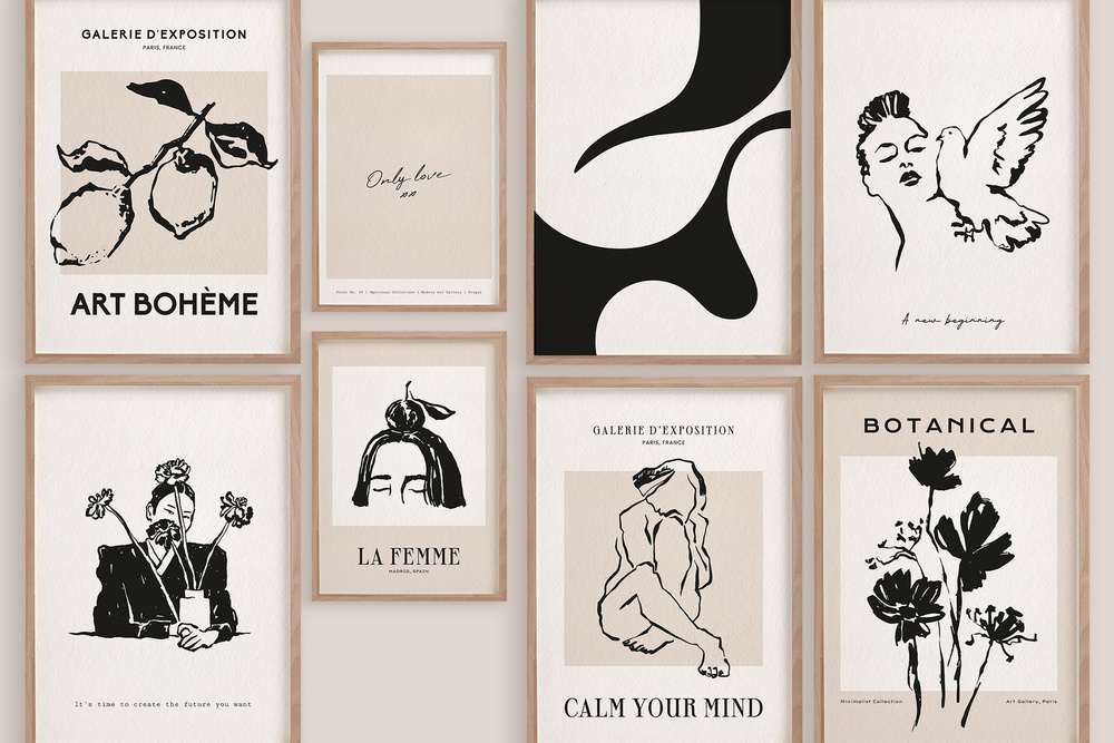 Minimalist Prints Posters