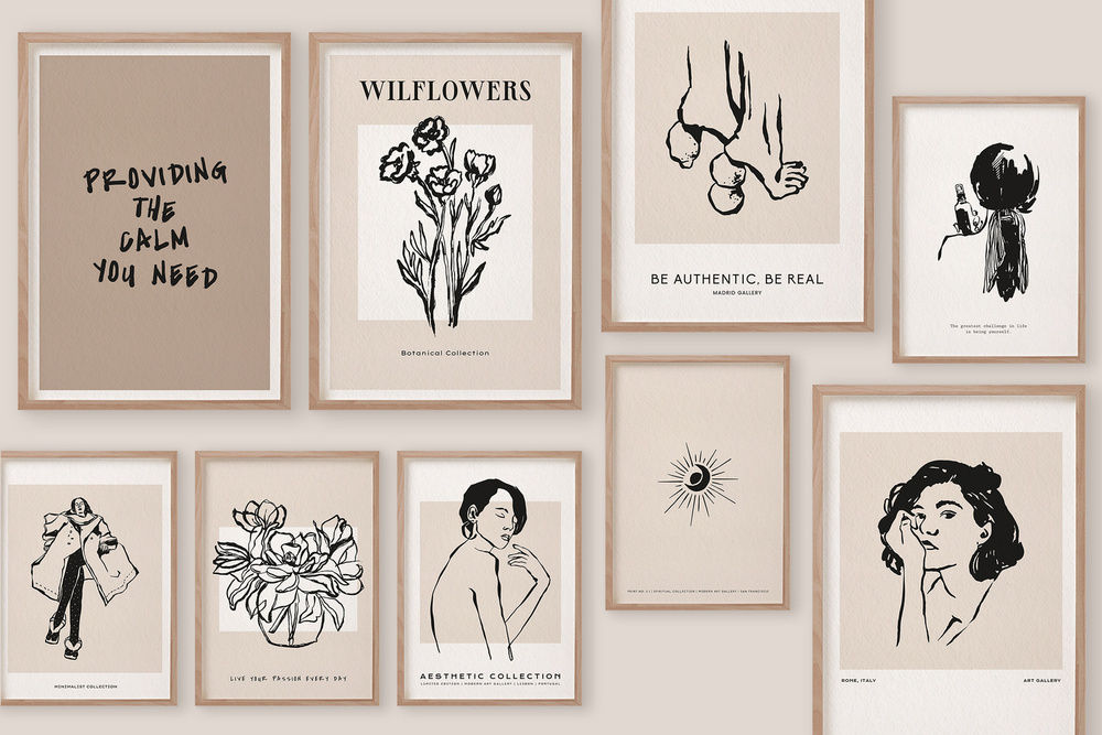 Minimalist Prints Posters
