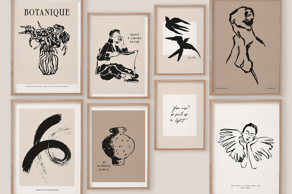 Minimalist Prints Posters