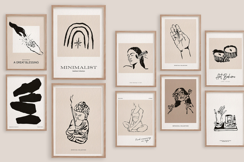 Minimalist Prints Posters
