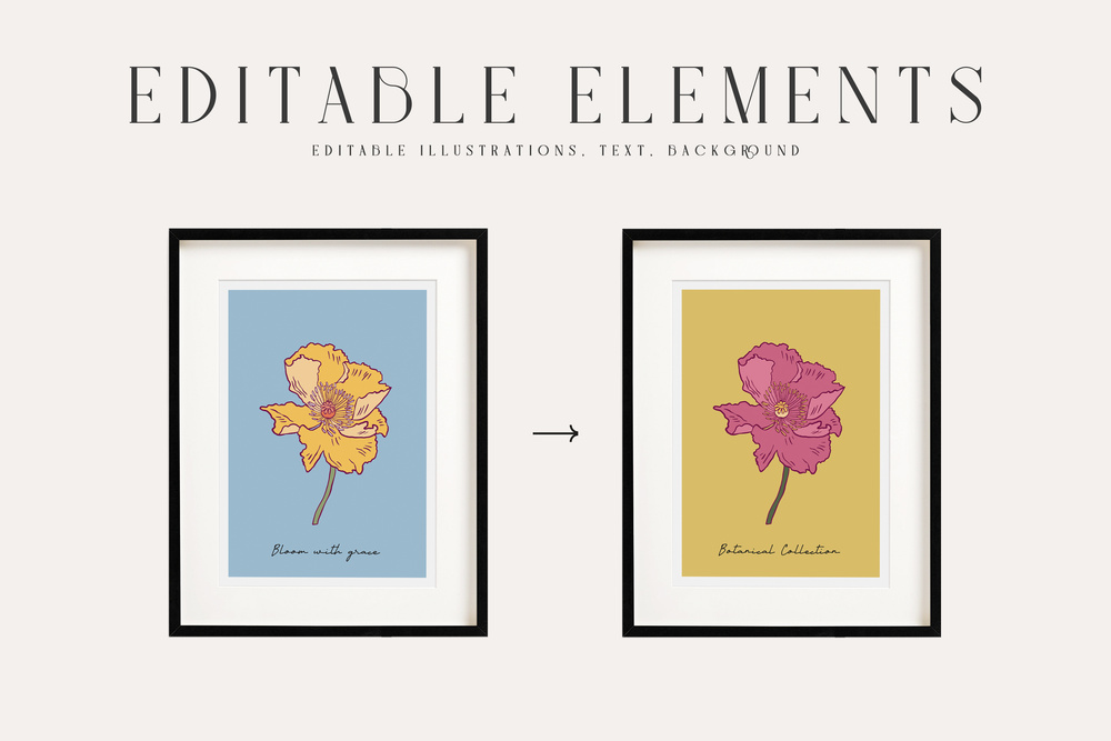 Flower Boom Prints Posters
