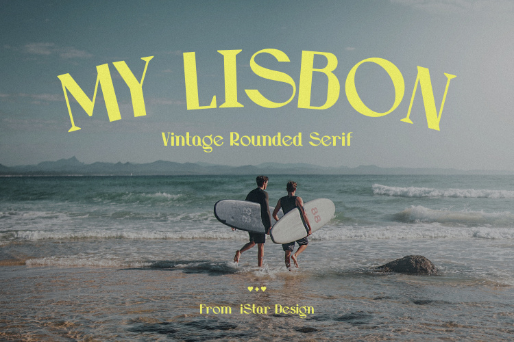 My Lisbon Vintage Rounded Serif