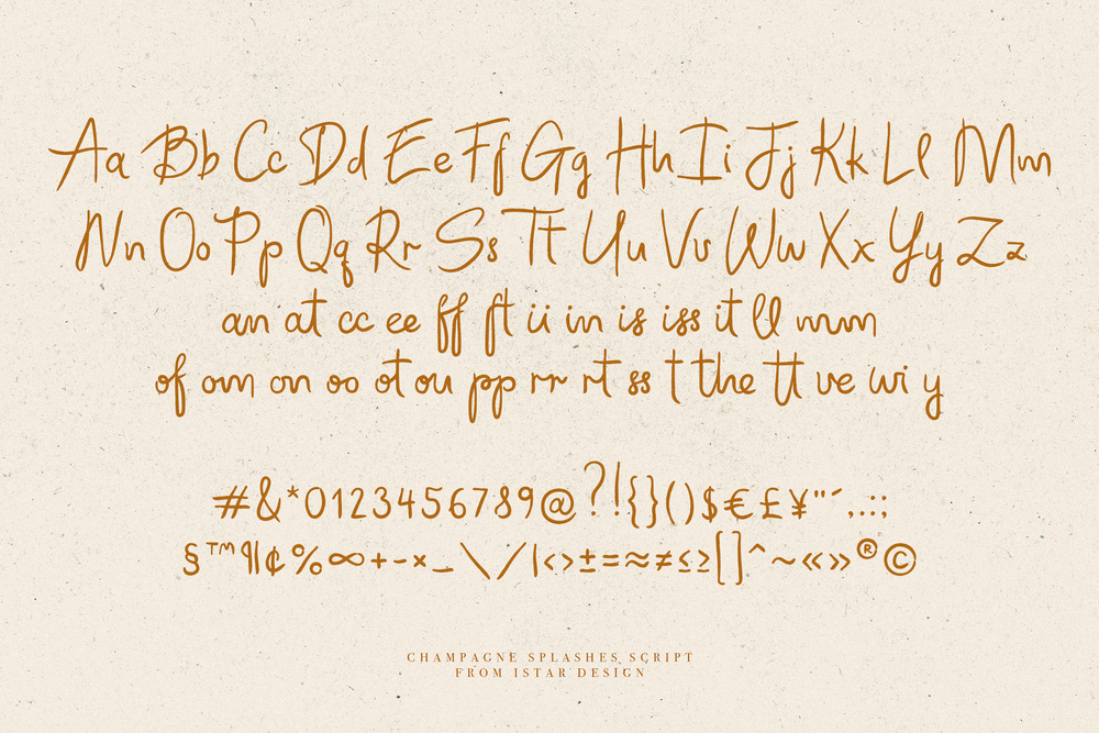 Champagne Splashes Script