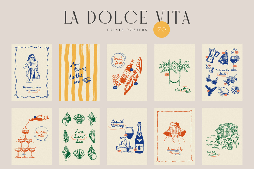 La Dolce Vita Prints Posters
