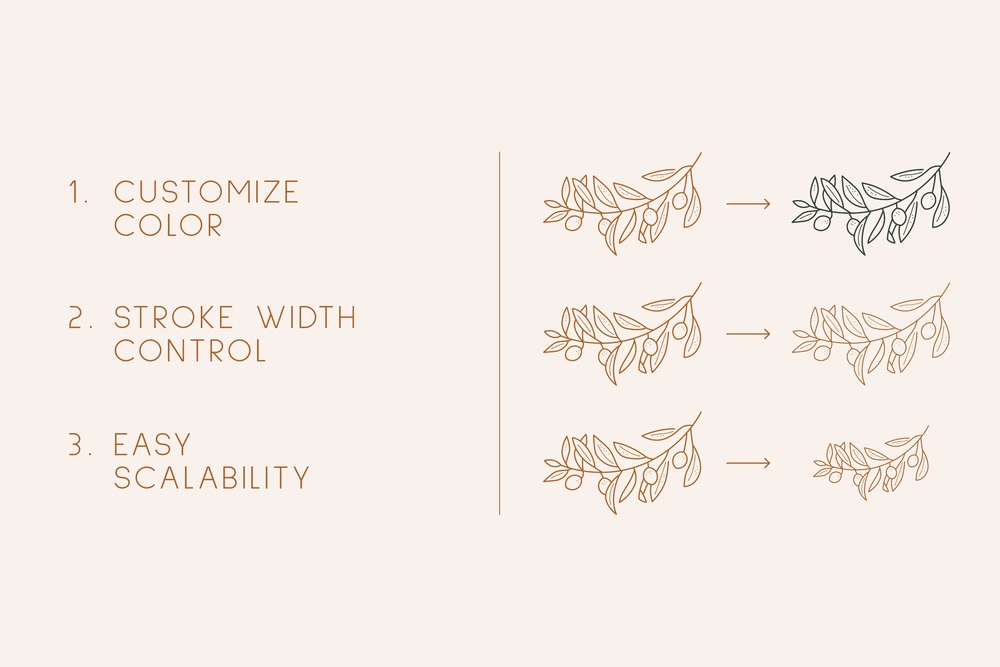 Floral Logo Kit