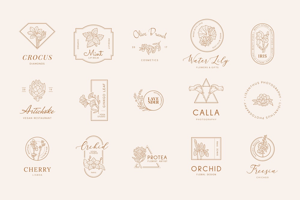 Floral Logo Kit