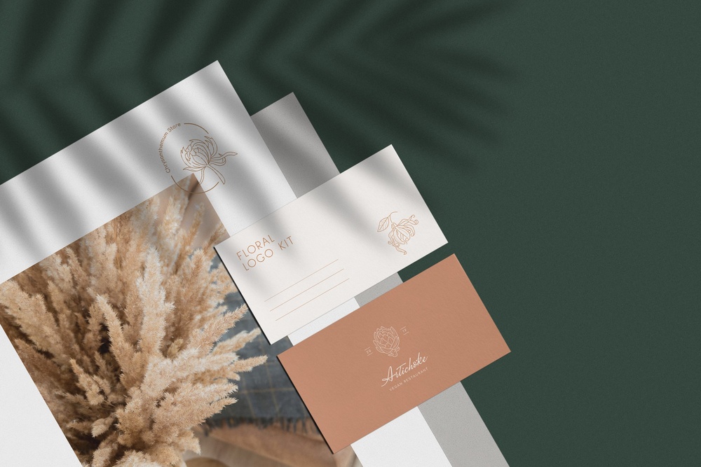 Floral Logo Kit