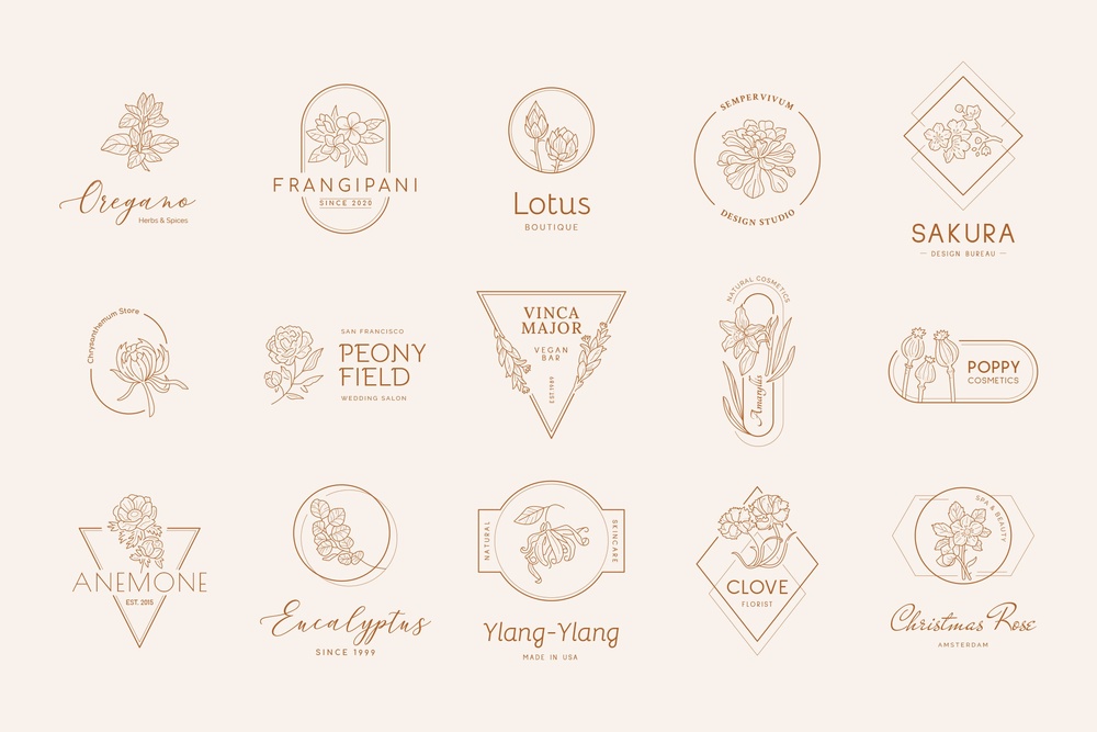 Floral Logo Kit