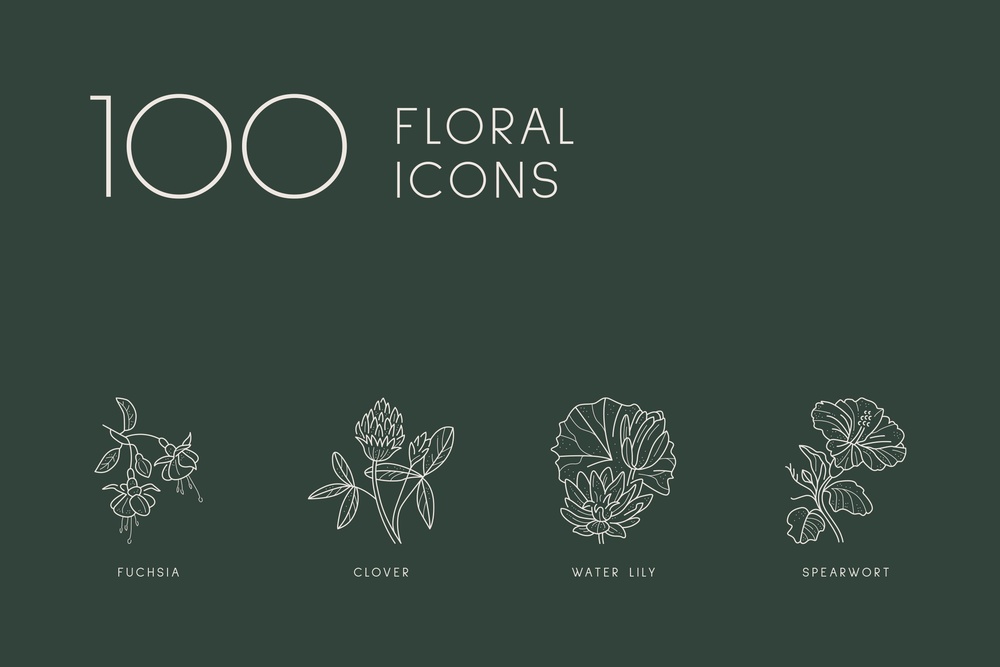 Floral Logo Kit