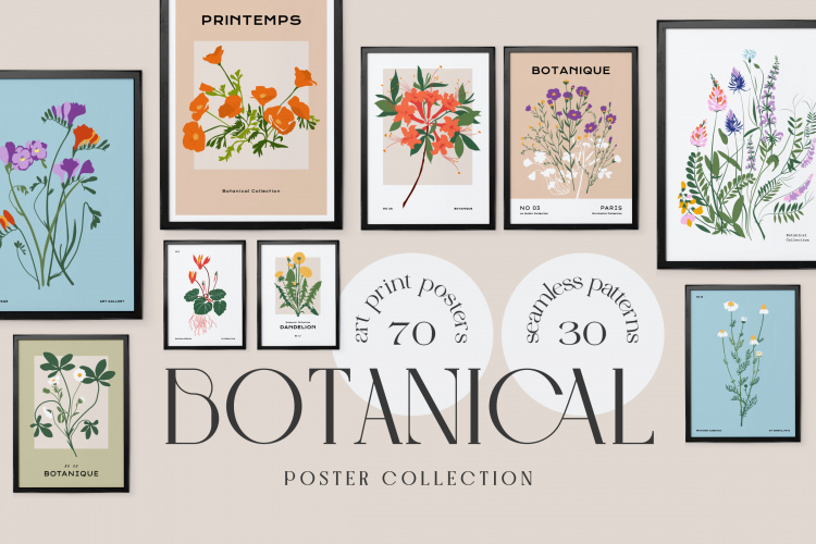 Botanical Prints Posters