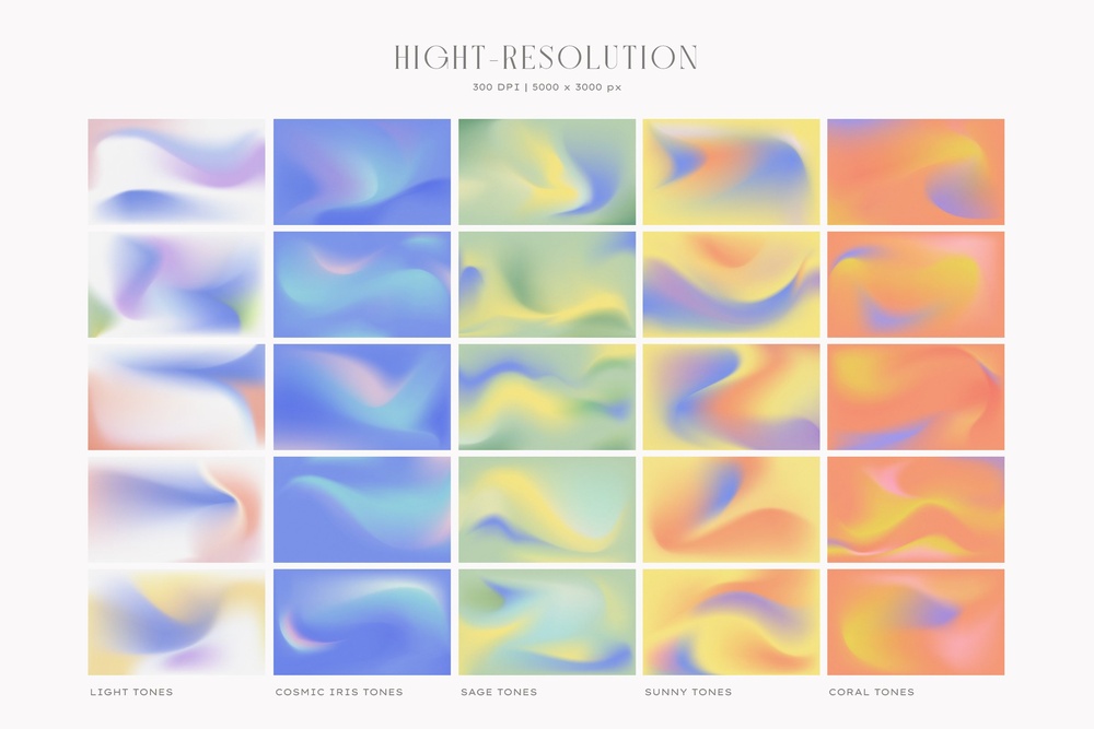 Gradient Abstract Textures