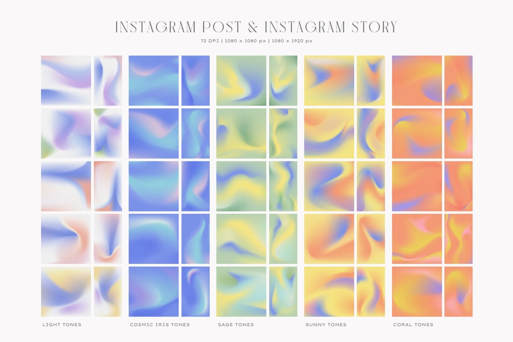 Gradient Abstract Textures