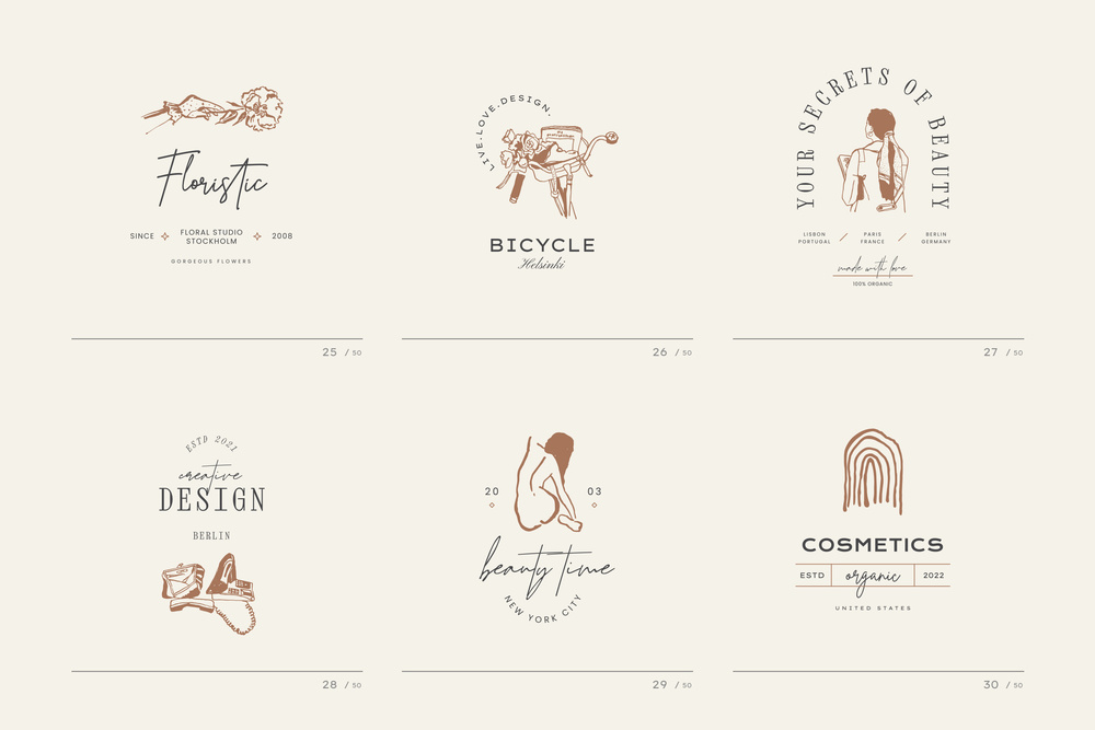 Modern Art Logo Kit