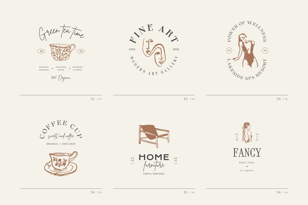 Modern Art Logo Kit