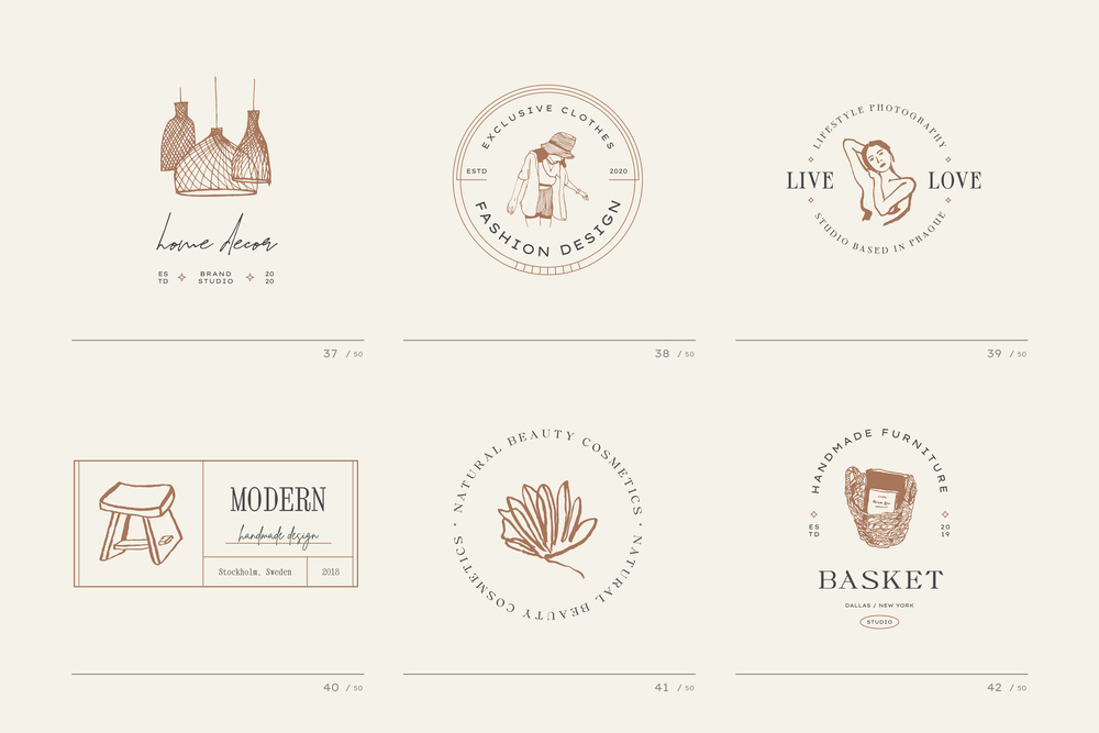 Modern Art Logo Kit