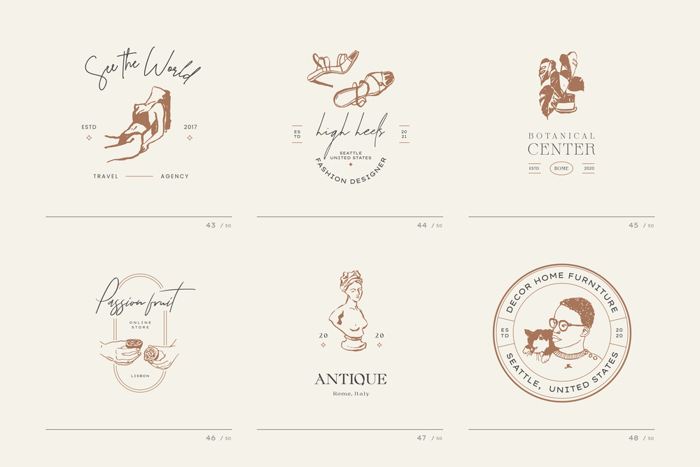 Modern Art Logo Kit