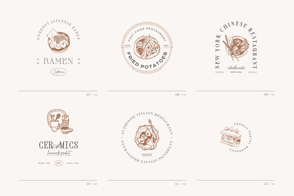 Restaurant Logo Kit