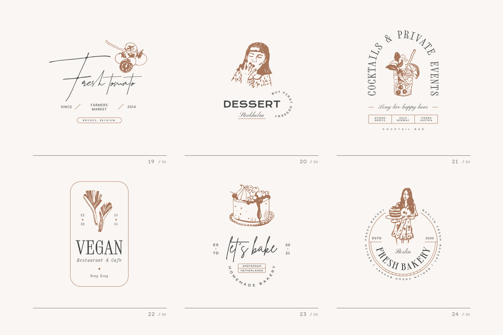 Restaurant Logo Kit
