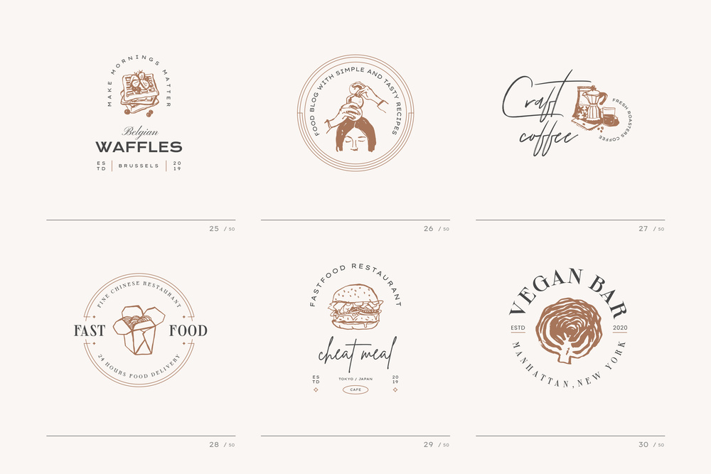 Restaurant Logo Kit