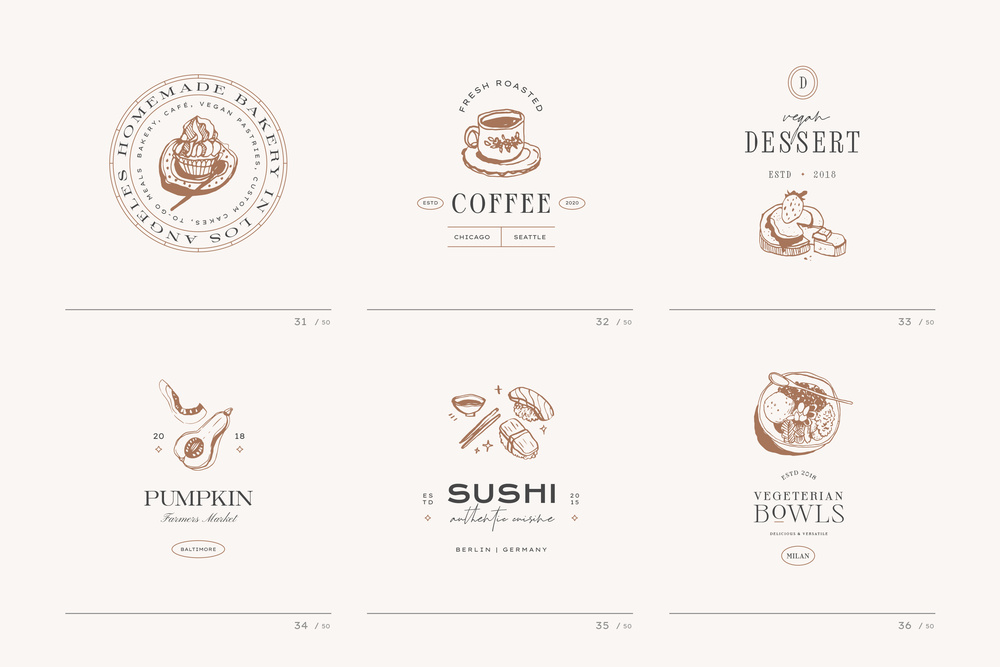 Restaurant Logo Kit