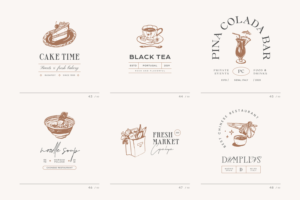 Restaurant Logo Kit
