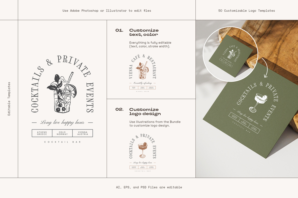 Restaurant Logo Kit