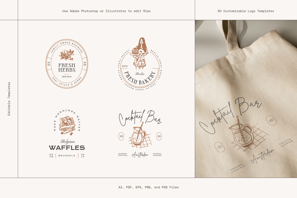 Restaurant Logo Kit