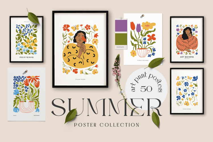 Summer Prints Posters